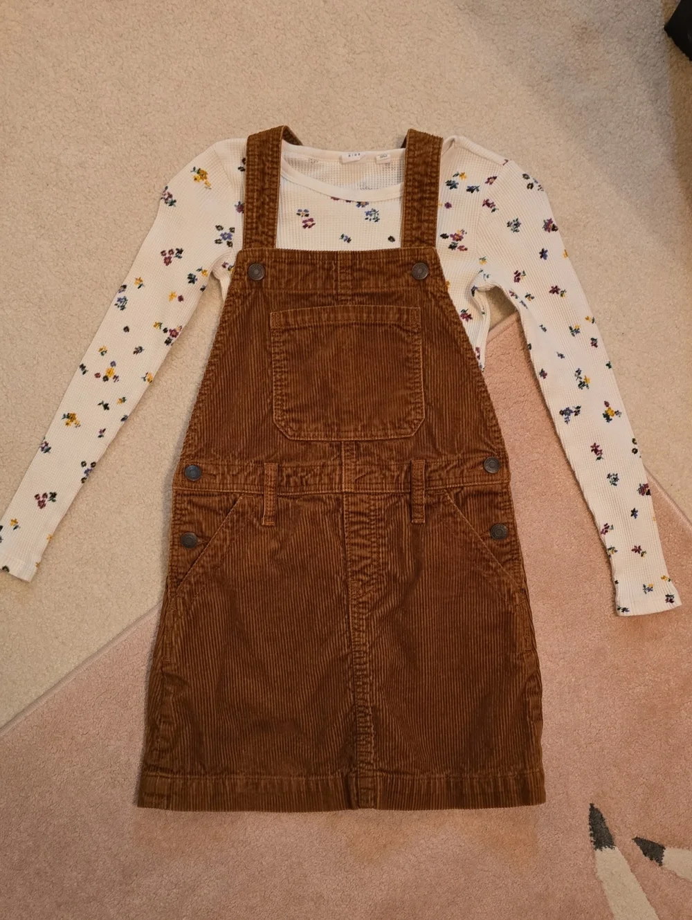GAP Kids Brown Corduroy Dress